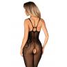 Жіноча білизна Боді Obsessive BODYSTOCKING G335 Чорний