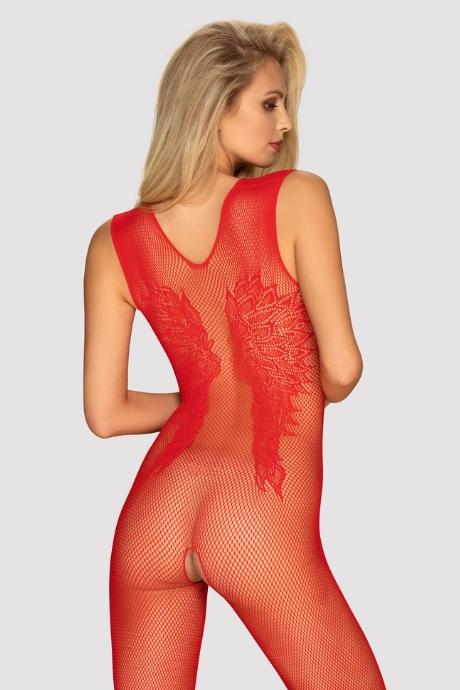 Жіноча білизна Боді Obsessive BODYSTOCKING N112 Червоний