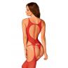 Жіноча білизна Боді Obsessive BODYSTOCKING N122 Червоний колір