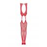 Жіноча білизна Боді Obsessive BODYSTOCKING N122 Червоний колір