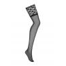 Жіноча білизна Панчохи Obsessive LETICA stockings Чорний колір