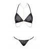 Распродажа Obsessive PANTHERIA SET бюстгальтер и трусы