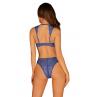 Жіноча білизна Комплект Obsessive GISELIA SET bra & panties Блакитний