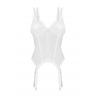 Жіноча білизна Корсет Obsessive ARROWEL CORSET Білий колір