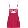 Распродажа Obsessive ROSALYNE BABYDOLL бордовий колір