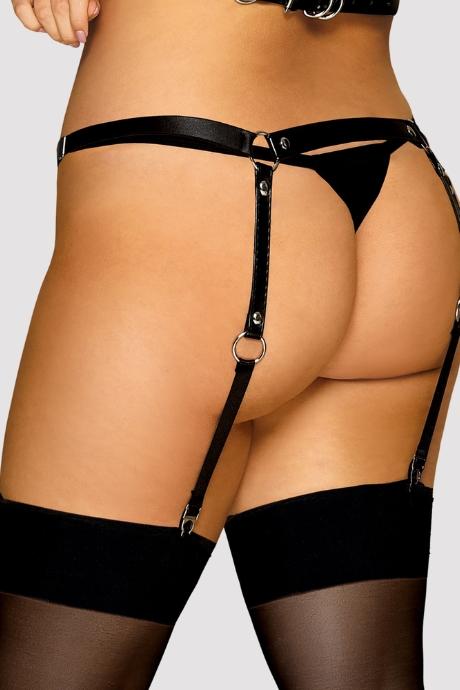 Жіноча білизна Аксесуар Obsessive A756 garter belt Чорний