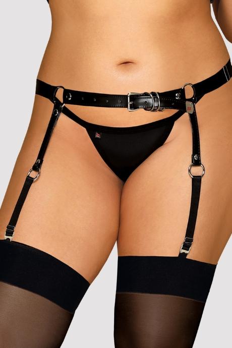 Жіноча білизна Аксесуар Obsessive A756 garter belt Чорний