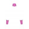 Жіноча білизна Наручники Obsessive LOLLYPOPY CUFFS & CHOKER Рожевий колір