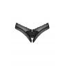 Жіноча білизна Стрінги Obsessive MEDILLA crotchless thong Чорний