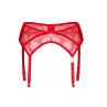 Жіноча білизна Пояс Obsessive ALIOSA garter belt Червоний колір