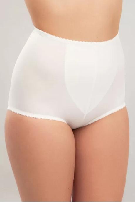 AFINA 012. Труси корсетні 3XL-7XL ПЕРЛИННИЙ колір