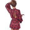 Пеньюар Anais Morgan short robe Черно-красный