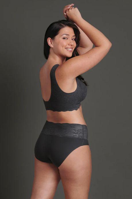 Anita 1304 Труси "Essential Lace" Антрацит колір