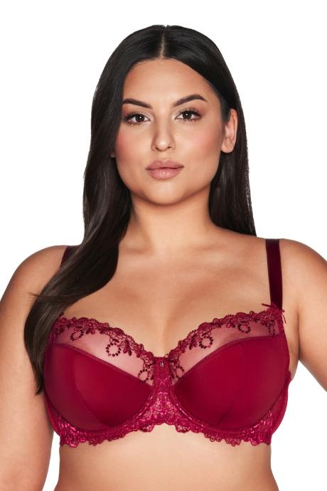 Ava Lingerie Бюстгальтер напівм'який AV 1030 RUBY червоний колір