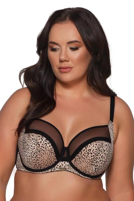 Ava Lingerie Бюстгальтер м'яка чашка AV 1130/3 PANTHER SSS коричневий колір