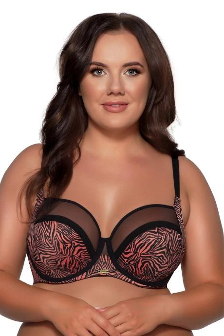 Ava Lingerie Бюстгальтер м'яка чашка AV 1130/3 TIGER MAXI SSS тигровий колір