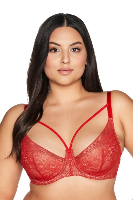 Ava Lingerie Бюстгальтер напівм'яка чашка AV 2127 RED червоний колір