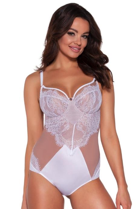 Ava Lingerie BODY 021 WHITE SHELL белый