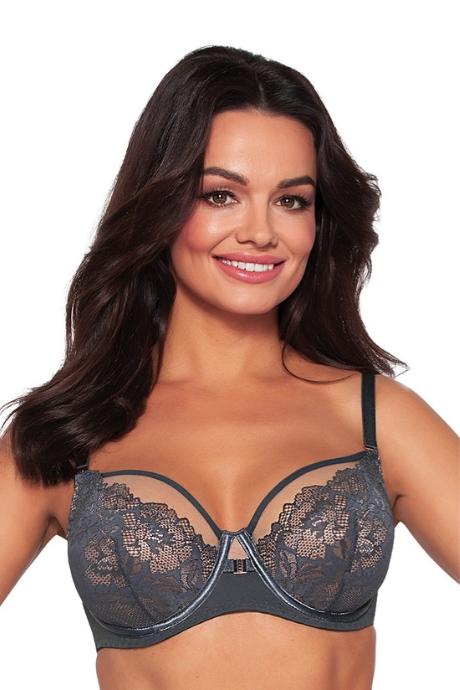 Ava Lingerie Бюстгальтер AV 1938 ANTRACYT SSS серый