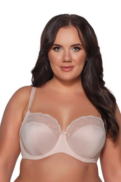 Ava Lingerie Бюстгальтер AV 2111 BEIGE SSS MAXI бежевий колір