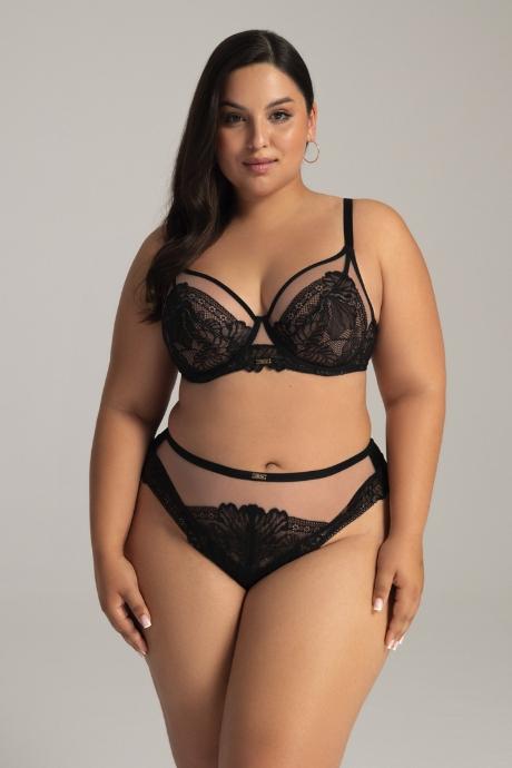 Ava Lingerie Бюстгальтер AV 2146 BLACK MAXI чорний колір