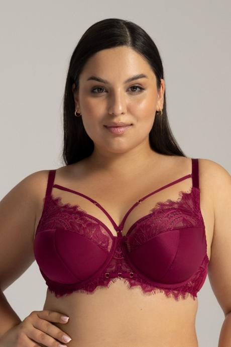 Ava Lingerie Бюстгальтер AV 2149 CHIANTI MAXI червоний колір