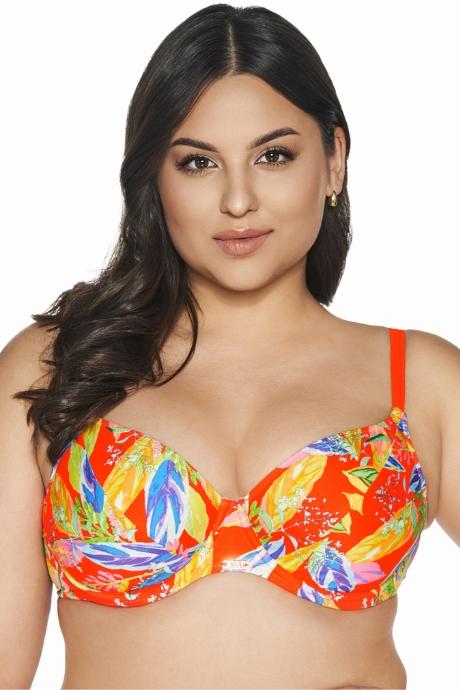 Ava Бюст купальний жін Soft SK 227 vivid orange помаранчевий колір 
