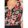 Ava Боді купальне жін Padded SKJ 60 принт