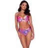 Ava Труси купальні жін Briefs SF 163/2 Pastel Tie Dye різнокольоровий 