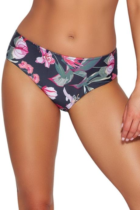 Ava Труси купальні жін Briefs SF 167/12 Navy Flowers синій колір