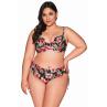 Ava Труси купальні жін Briefs SF 218/2 floral чорний колір