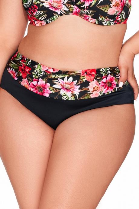 Ava Труси купальні жін Briefs SF 219/3 floral чорний колір