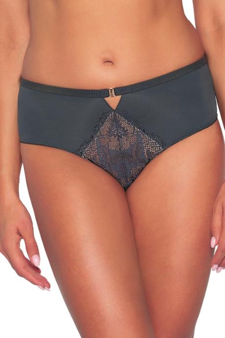 Ava Lingerie Труси AV 1937 ANTRACYT сірий колір