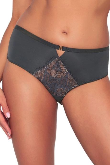 Ava Lingerie Труси AV 1939 ANTRACYT сірий колір