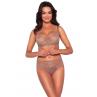 Ava Lingerie Трусы AV 2034 COFFEE ROSE кофейная роза