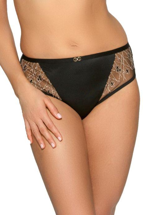 Ava Lingerie Трусы бразилиано AV 2022/B BLACK черный