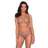 Ava Lingerie Трусы бразилиано AV 2035/B COFFEE ROSE кофейная роза