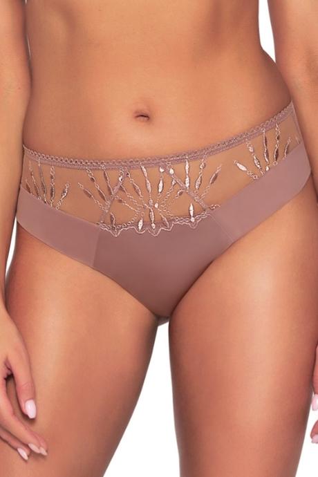 Ava Lingerie Трусы бразилиано AV 2035/B COFFEE ROSE кофейная роза