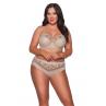 Ava Lingerie Трусы бразилиано AV 2081/B BLUSH бежевый