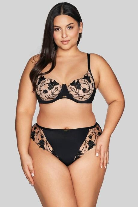 Ava Lingerie Труси бразиліано AV 2117/B BLACK чорний колір