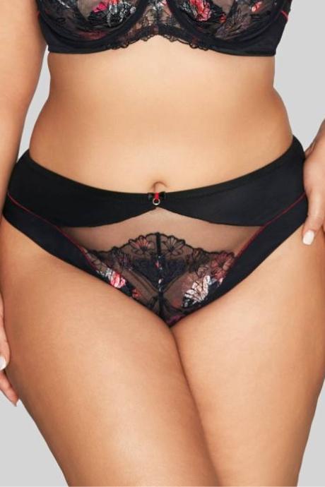 Ava Lingerie Труси бразиліано AV 2122/B BLACK чорний колір