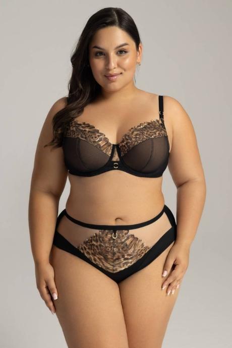 Ava Lingerie Труси бразиліано AV 2143/B CLASSY BLACK чорний колір