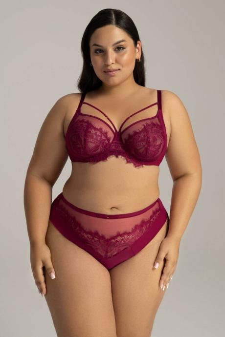Ava Lingerie Труси бразиліано AV 2150/B CHIANTI червоний колір