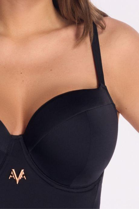 Ava Боді купальне жін Full Cup SKJ 70 black колір