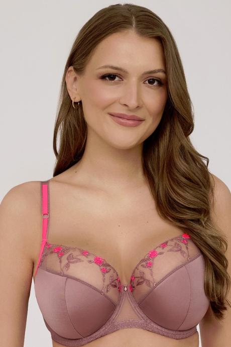 Ava Lingerie Бюстгальтер AV 2217 MOCHA ROSE MAXI мокка