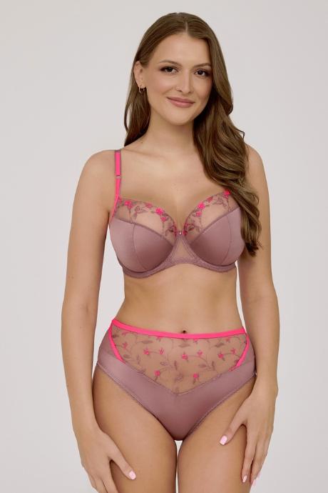 Ava Lingerie Трусы AV 2217 MOCHA ROSE мокка