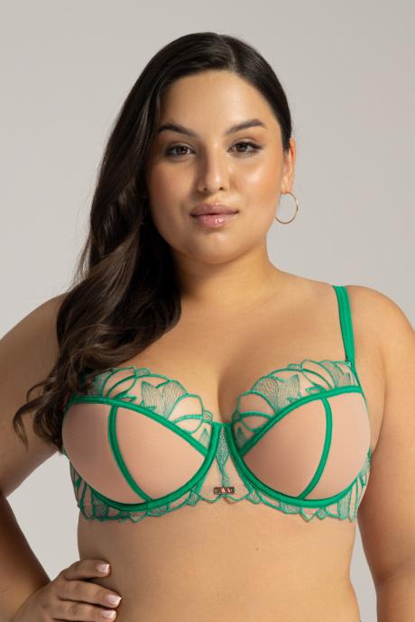 Ava Lingerie Бюстгальтер AV 2160 GREEN MAXI зелений