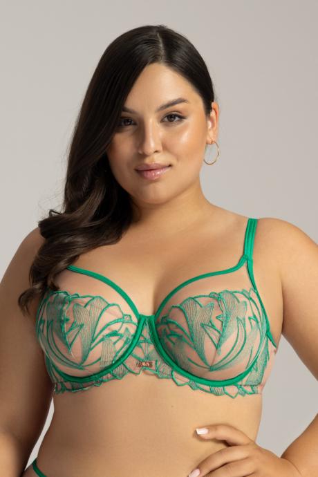 Ava Lingerie Бюстгальтер AV 2161 GREEN MAXI зеленый