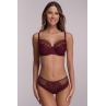Ava Lingerie Труси бразиліано AV 2197/B WINE червоний