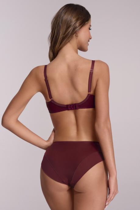 Ava Lingerie Бюстгальтер AV 2197 SOF SIDE SUPPORT WINE MAXI красный